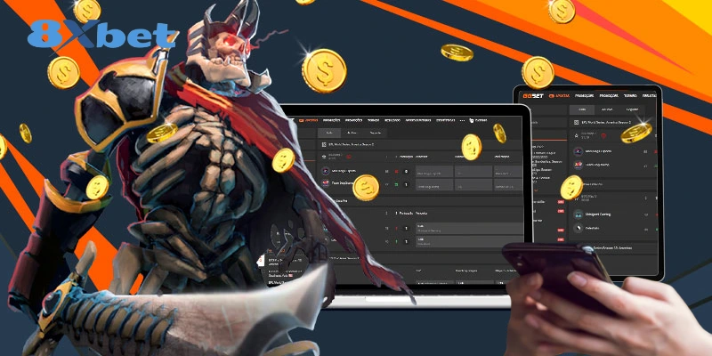Các loại cược Dota 2 8xbet hấp dẫn 